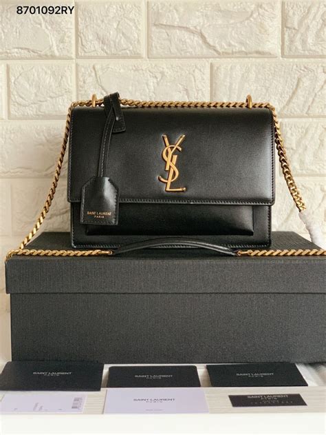 yves saint laurent small black purse|yves Saint Laurent chain bag.